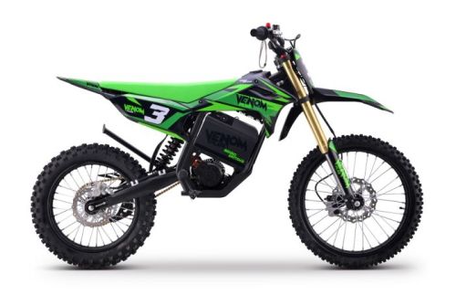 Preview: Elektro Motocross Bike Venom 8000W 72V 35Ah 19-16"